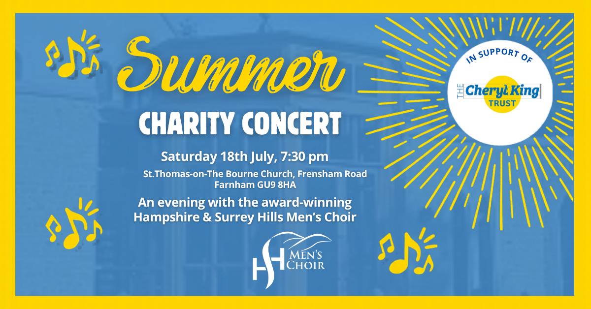 Hampshire & Surrey Hills Men's Choir Summer Newsletter